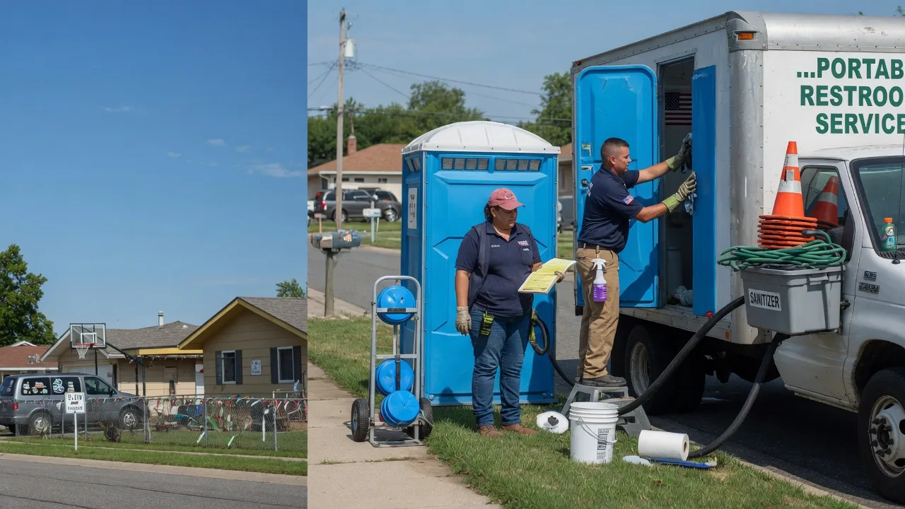 Portable Toilet Rental in Wapello, IA near me